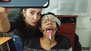 Fucked Up With Bondage And Spitting By Stepmom - Teaser Video