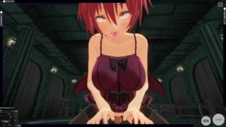 3D HENTAI POV devil girl saddled your cock and took a creampie in her pussy