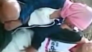 indonesian - hijab girl having outdoor sex