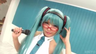 Alluring buxomy Japanese young tart Kiritani Yuria featuring hot cosplay sex video