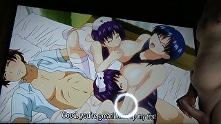 Hentai MILF Doctor And 2 Nurses Teens In Swimsuit Talking Care Of A Patient Sloppy Multiple Creampie