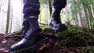 Mushrooms Stomping with Doc Martens Boots (Trailer)