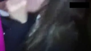 My first blowjob on street amateur teen girl sucking dick for first time