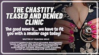 The Chastity, Teased and Denied Clinic [Roleplay][Fantasy][Nurse][Penis Inspection][Chastity Cage]