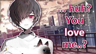 Teasing your Shy Yandere Boyfriend😳(ASMR)(Surprisingly Wholesome)(Blushing)(Cute)(You love me?)