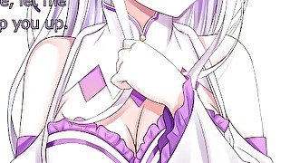 Emilia Takes Care of You (Hentai JOI) (Patreon August 2020) (Re: ZERO, Wholesome, ???)