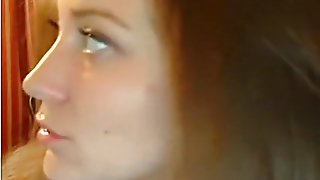 So sexy redhair girlfriend make awesome sex fun homemade video my friends