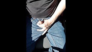 Hot Guy Jerking Off in Car (IMPREGNATION FANTASY + LOUD MOANING)