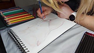 Drawing a cute guy with a small dick - Cinnamonbunny86