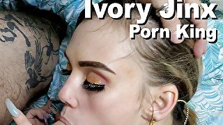 Ivory Jinx & Porn King suck fuck creamy