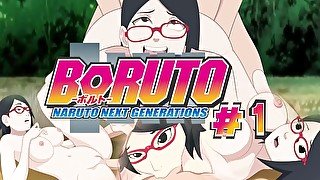 SARADA HENTAI BORUTO - COMPILATION #1