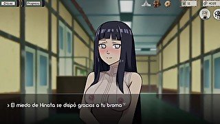 AGARRANDO LOS PECHOS DE HINATA Y PREPARANDO DE A INO - NARUTO KUNOICHI TRAINER - CAP #8