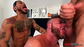 Brian Gets Double Fucked! - Rio Grande, Alex Kof & Brian Bonds