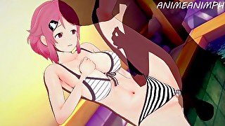 SWORD ART ONLINE LISBETH ANIME HENTAI 3D UNCENSORED