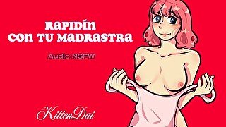 Rápidin con tu madrastra 😻 — Erótic Audio Roleplay — KittenDai