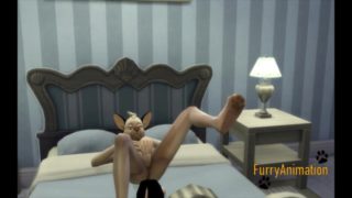 Furry Yaoi Hentai 3D - Dog Selffucked