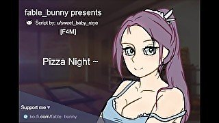 After hours romance with the cutie behind the pizza counter - Erotic Audio Roleplay for Men