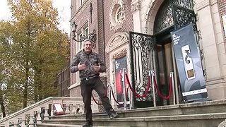 Guy gets a free ride with an Amsterdam hooker and loves it