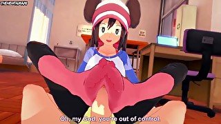 Hentai POV Feet Rosa Pokemon Black & White 2