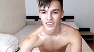 Romanian Cute Athletic Boy Fucks His Wide Open Smooth Ass