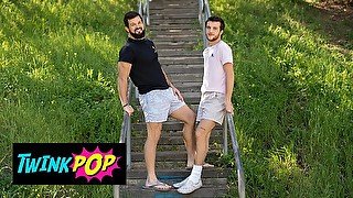 TWINKPOP - Brysen & Griffin Plan Is To Be With The Nature But End Up Fucking In The Nature