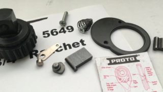 TOO MUCH LUBE Proto 5649 3/4" Ratchet Disassembly & Repair Kit Installation