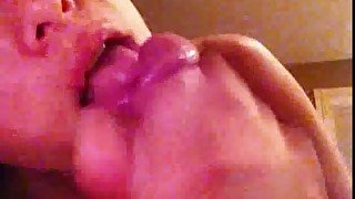 Close up amateur blowjob