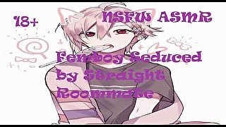 Femboy Fucked By His Straight Roommate  ASMR M4M