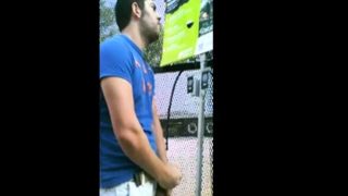 Public jacking off in home depot garden center