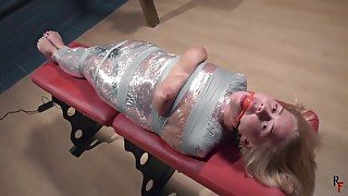 Darina Has Multiple Orgasms Mummification With Magic Wand 2 5 Min