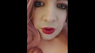 Sissy JOI crossdresser dirty talk juvia Jolie wants cum