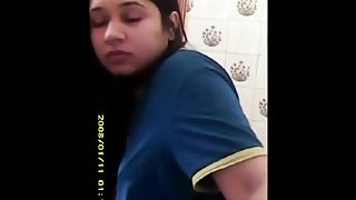 college girl in toilet