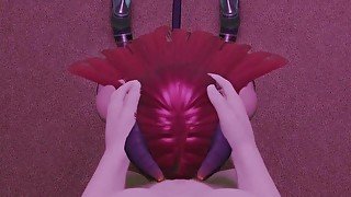 Succubus Demon Deepthroats Big Dick POV