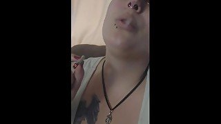 Bbw smoking