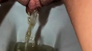 Two big cocks for one squirting blonde bitch