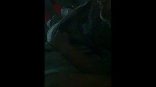 Mad step mom caught watching porn on her phone get fucked by step son