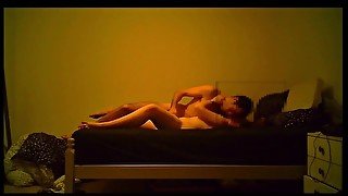 Part 2/3 - College girl gets fingered and fit guy fucks her in missionary position - amateur couple