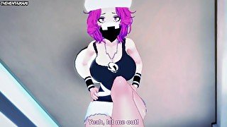 Hentai POV Feet Pokemon Team Skull Grunt