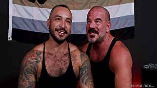 Julian Torres And Jack Dyer In European Plowed By Uncut Cock Daddy