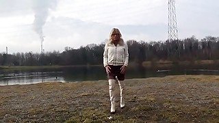 Crazy homemade Outdoor, Fetish adult scene