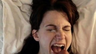 Housewife gets fucked and a facial