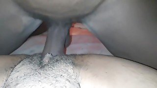 Couple making love