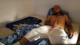 polish guy jerking off to orgasm