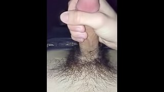 Late night cum shot