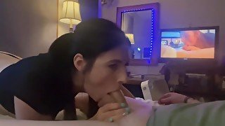 Amazingly Focused Blowjob You Gotta See!!!