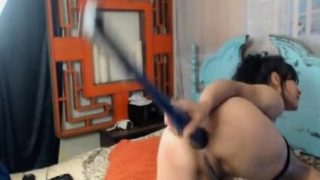 Hard Masturbation of Horny Babe