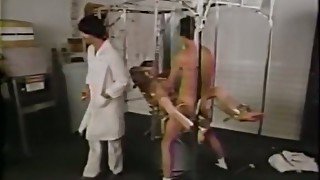 Hot nurse gets fucked in her twat by some perverted jerks