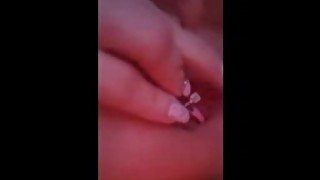 Wet Pussy, Nipple Clamps, & a Veiny Glass Cock SOUND UP for gushy pussy ASMR