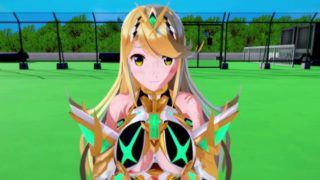 mythra Xenoblade 2 3D HENTAI 1/5