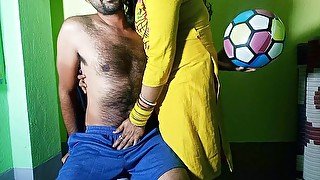 Indian girl fucking with volleyball coach!